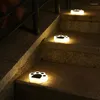 Outdoor Solar Bear Palm-shaped Lawn Light LED Underground Courtyard Garden Free Wiring Ground Plug Landscape Lamp 2023
