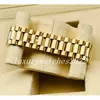 Super Factory V5 Uhr, 36 mm, Damen-Herren-Armbanduhr mit Goldgehäuse, automatische mechanische Diamant-Zifferblatt, Faltschließe aus Edelstahl, Saphirglas-Armbanduhr