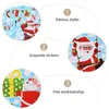 Gift Wrap Stickers Window Christmas Xmas Holiday Decal Sticker Snowman Decals Wall Snowflake Clings Glass
