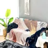 Blankets Throw Blanket Backrest Towel Creative Ethnic Style Background Wall Tapestry Couch Cover Dust Bed Sheet Travel Sofa