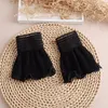 Knee Pads 1 Pair Arm Cover Elbow Sleeve Cuff Female Scar Glove Fake Sun Protection Lace Thin Section Three Dimensional Cutout