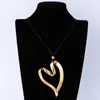 Pendant Necklaces ELOHYI Long Necklace Big Heart Rope Vintage Statement Geometric Pendants Women Fashion Jewelry Collares Mujer Kolye