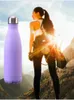 Water Bottles 3505007501000ml Insulated Stainless Steel Thermos Mug Rubber Painted Surface Vacuum Flask Coffee Cup 221025