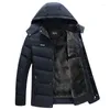 Parkas pour hommes hommes 2022 veste d'hiver épaissir à capuche polaire imperméable vêtements d'extérieur manteau chaud vêtements masculins pardessus décontracté Jaqueta