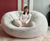 Fodere per sedia Drop Soffice velluto gigante Bean Bag Cover No Filler Big Beanbag Sofa Bed Seat Pouf Ottoman Couch Puff