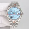 5 звезд Super Watch TWF K6 9001 Наручные часы с автоматическим механизмом 42 мм 326933 Blue Dail Ring Comm GMT Month Work Sapphire Мужские часы