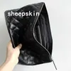 Evening Bags Famous Designer Brand Purse Leather Classic Quilted Large Women Clutch Bag Daily Handbag NO Strap Lattice Diamond Women Hand Bag Q231115