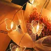 Strings Romantic LED Butterfly Light Home Bedroom Wedding Party Spring Festival Atmosphere Fairy Decorative