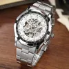 Automatic Mechanical Mens Designer WristWatches 43MM life waterproof Stainless Steel Watches no24