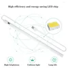 Handvegende bewegingssensor onder Cabinet Light USB 5V LED -Lichten Bar Wandlamp voor Home Keuken Kast Kast Nachtverlichting