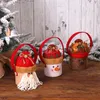 Décorations de noël dessin animé joyeux pomme Biscuits bonbons sacs de rangement cadeau de noël support de la boîte bonne année fête décor maison El approvisionnement