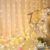 Cordes LED étoiles lumières chaîne fée veilleuse pour noël guirlande chambre chambre intérieur ciel étoilé à cinq branches fête de mariage