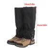 Hunting Pants Leg Gaiters With Waterproof Zipper Adjustable Hiking Cover Anti-Tear Water-Resistant Breathable Shoe