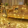 Strings 10m 100LED Fairy Lights String Outdoor Indoor Waterproof Xmas Tree Wall Lamp Garland Christmas Decoration