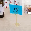 Party Decoration Holder Table Holdersstand Number Memo Picture Po Clips Place Heart Clip Cardsmenu Mini Note Sign Wire Stands Pos Tables