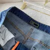Designer Mens Loose jeans kontra byxor Business Casual Long Medusa Gold-Plated Button Man Sweatpants Baggy Jeans For Men Z3JX