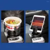 Drink Holder 1pc Slip-Proof Cup Rotating Water Bottle Multifunktionell Dual Houder Auto Car Accessory