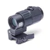 Mirino tattico G45 5X con lente d'ingrandimento 558 Red Green Dot Sight Combo Ottica ibrida olografica G45.STS Passa al supporto QD laterale per fucile da caccia