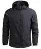 Herengeuljagen mannen geulen waterdichte windbreaker met capuchon casual outdoor wandeljack tactieken militaire jassen uit het oog meter