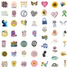 Mental Health Stickers 50st Awareness Vinyl Decal Gift Sticker f￶r vuxna terapeut C51-506