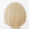 Cosplay de peruca de cabelo comprido Saionji Hiyoko Anime Danganronpa Harajuku Hairpiece