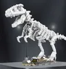 Modelowe zestawy silnikowe Lepin zabawki marka Kaizhi Building Bluk Jurajski dinozaur świetlisty szkielet dinozaura Zgromadzenie DIY Diy Halloween dla dzieci dorosłych