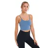 T-shirt pour femme Débardeur de yoga Soutien-gorge de sport intérieur Gilet de fitness Vêtements de sport Sous-vêtements pour femmes Rembourré T-shirt de course Hauts Demi-sangle Entraînement Vêtements de sport