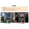 Navegación Android de 10 pulgadas para máquina integrada de navegación GPS para coche de pantalla grande central Lexus IS250 2006-2012