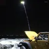 Dış mekan 48W Cana çubuk LED Spotlight Fishing Barbekü Kamp RF uzaktan kumanda ile fener hafif araba tamir lambası