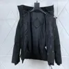 Men Winter Hooded Down Coat Jacket Full Zip Black Outwear Size XS-xxl