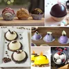 Bakeware Tools Chocolate Silicone Mold Hemispherical Cocoa Bomb Molds For Baking Bombs Semi-Circular Jelly 4Pcs