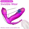 Vibrator Sex Toy Massager wearable Dildo 3 in 1 Sucking Anal Vagina Clitoris Stimulator Multifunction Toys for Women Erotic 2KNK