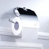 Bath Accessory Set Chrome Bathroom Towel Rack Toilet Brush Paper Holder Coat Hooks Four-piece Hardware Accessories