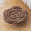 Pillow Japanese Style 53x53cm Round Shorthaired Rose Home Floor Chair Decor Pad Car Mat