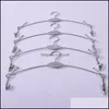 Suportes de armazenamento Racks Cabides Roupas íntimas com gancho grande metal rosa ouro cor fantasia adereços Racks Suportes de armazenamento de sutiã 1 35Hd E1 Dhrrw