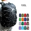 Hiking Bags 35L 100L 120L Rain Cover Backpack Waterproof Bag Dust Hiking Camping Bags Large Military 90L 95L 110L Rain Cover xa41a L221014