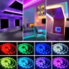 Strisce WIFI LED Strip 5M-30M RGB Light Bluetooth lampada impermeabile nastro nastro Alexa per retroilluminazione TV Desktop