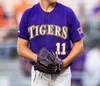 Baseball bär nya baseball college tröjor college 2020 LSU Jersey 8 Alex Bregman Daniel Cabrera Drew Bianco Cade Doughty Aaron Nola Landon