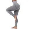 Actieve broek vrouw sport yoga gym fitness naadloze holle out push -up leggings hoge taille buit scrunch running workout casual panty's