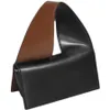 Abendtaschen 2022 neue Retro-Twist-breiter Schultergurt Kontrastfarben-Geldbörsen und Handtasche Modeorgel vielseitige Schulter-Messengertasche schwarz L221014