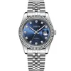 Super Clone Watch Ladies Watches Sale Clearance Auto Date Automatisk klocka 40mm fällbar spänne rostfritt stål lysande safirvattentät grön klassisk armbandwat