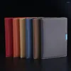 Sheets PU Leather Thick A5 Diary Book WIth Metal Buckle Portable Notepad Student Stationery Supplies