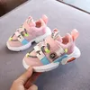 Sneakers Barn Skor Barn Flickor för Baby Småbarn Fritidsmode Andas Pojkar Sport Storlek 2130 221017