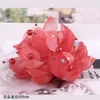 Brooches Fashion Cloth Art Flower Brooch Pin Pearl Crystal Lapel Pins And For Women Corsage Elegant Jewelry Accessories