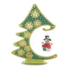 luminous Diamond Painting Christmas tree decoration craft pendant JNB16396