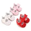 First Walkers Born Toddler Baby Shoes Girl Presepe Princess Lovely Bow Soft Sole Walker Sneakers 0-18 mesi