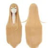 2022 80cm Popular Cosplay Milk Orange Straight Cos Anime Wig