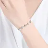 Lien Bracelets Fleur Bracelet Femme Coréenne Mode Micro-incrusté Zircon Cadeau