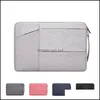 Bolsas de almacenamiento Bolsa para computadora portátil 13.3 14.1-15.4 15.6 Pulgadas Funda para portátil Funda protectora impermeable Er Maletín con asa 896 B3 Drop Deli Dht8I