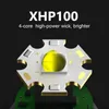 懐中電灯トーチ最新XHP100ダイビング懐中電灯強力なLEDトーチライトXHP90充電式水中ランプIPX8防水ダイビングランタンL221014